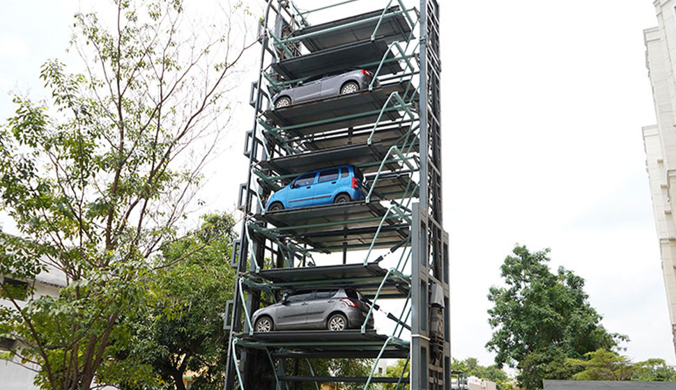 Rotary Parking in India